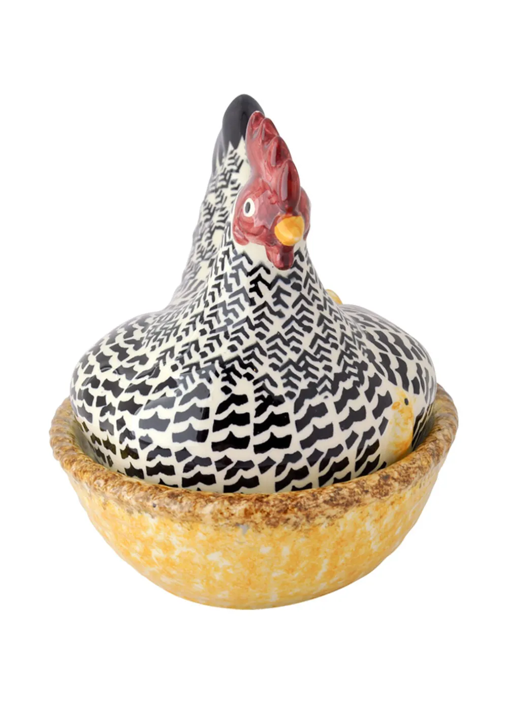 Seconds Silver Large Hen On Nest