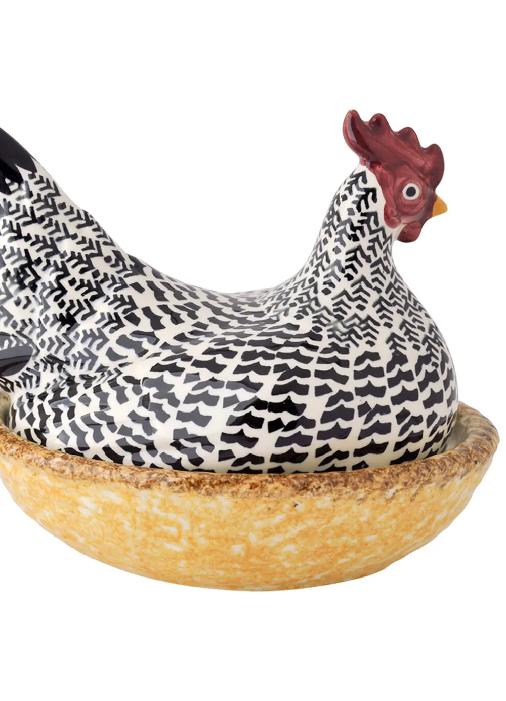 Seconds Silver Large Hen On Nest