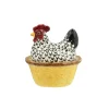 Seconds Silver Small Hen on Nest