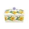 Seconds Windblown Daffodils Small Butter Dish