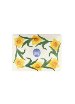 Seconds Windblown Daffodils Small Butter Dish