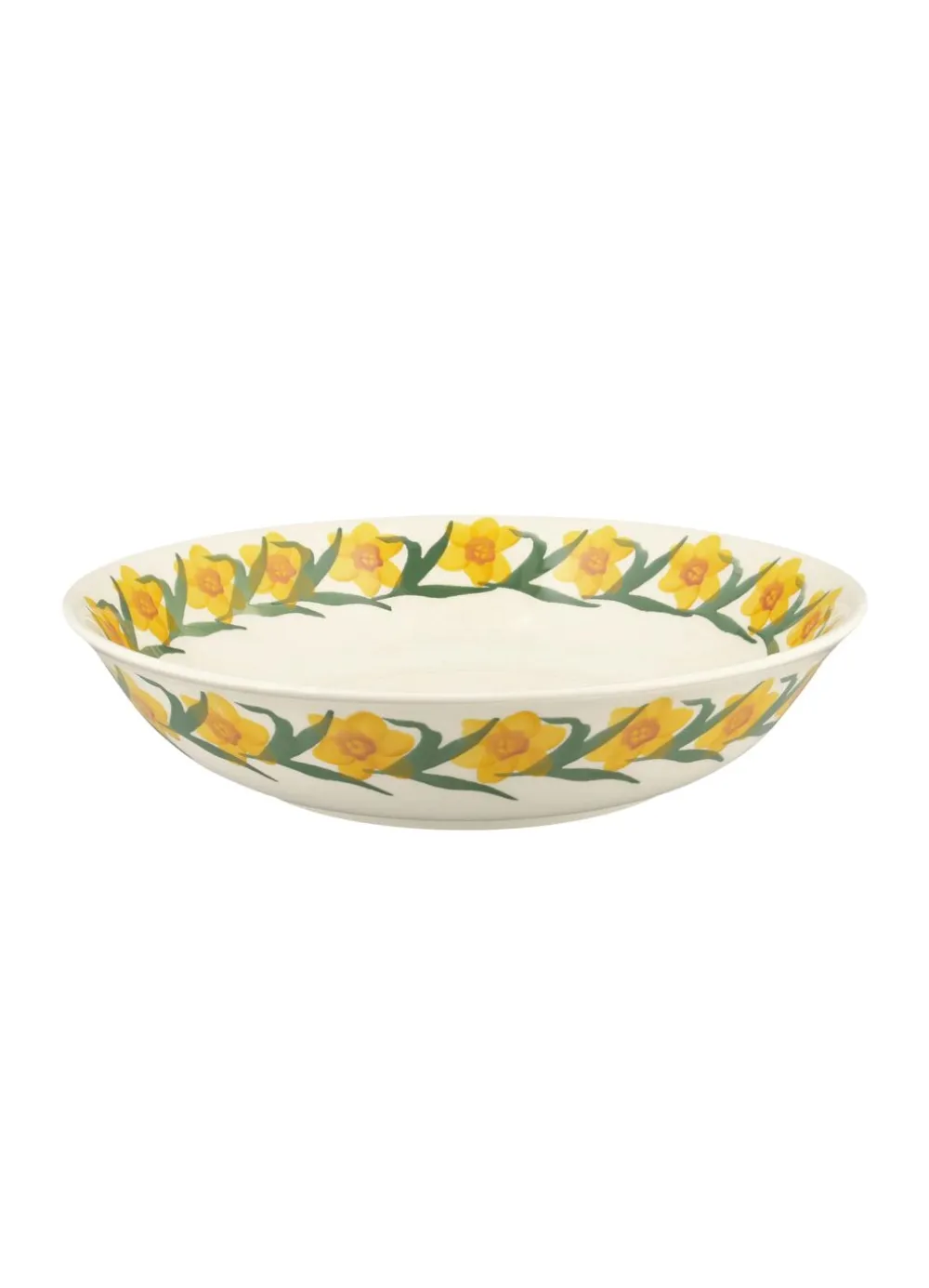 Seconds Windblown Daffodils Medium Dish