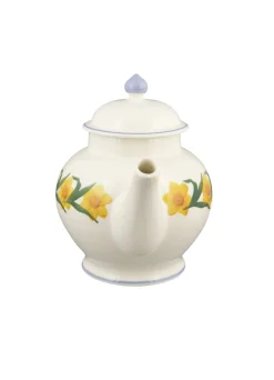 Seconds Windblown Daffodils 4 Mug Teapot