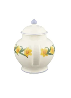 Seconds Windblown Daffodils 4 Mug Teapot