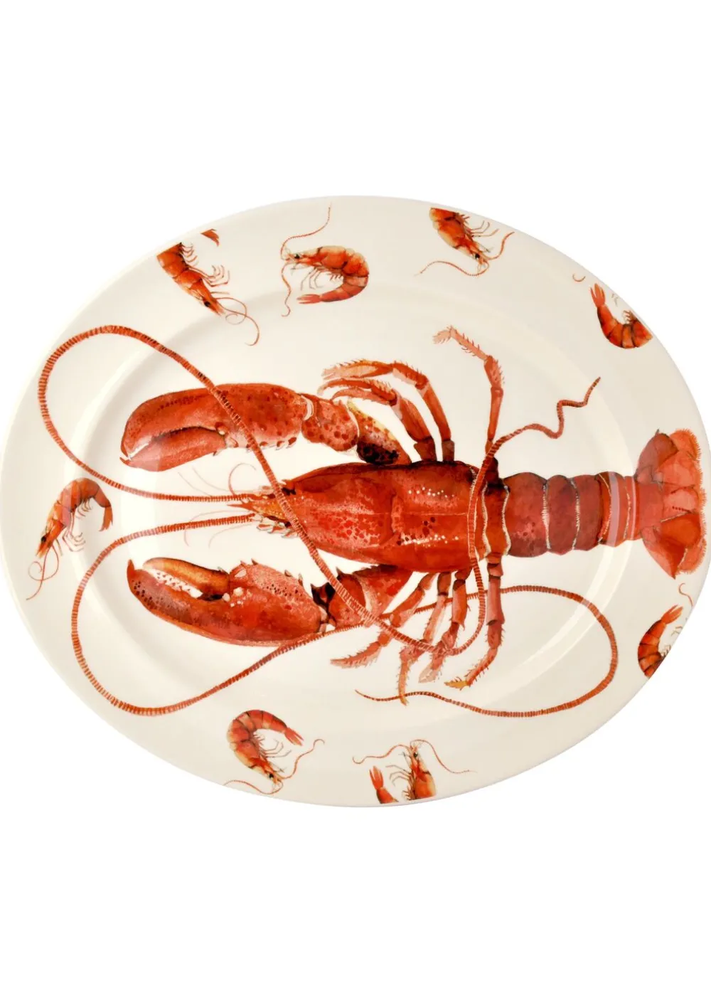 Shellfish Lobster Large Oval Platter