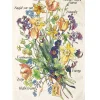 Spring Bunch Tea Towel