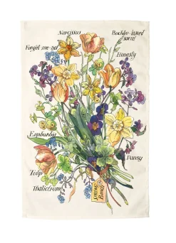 Spring Bunch Tea Towel