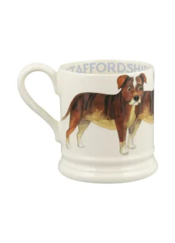 Staffordshire Bull Terrier 1/2 Pint Mug