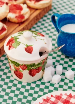 Strawberries Large Sugar Pot