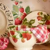 Strawberries Medium Old Bowl