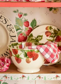 Strawberries Medium Old Bowl