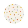 Summer Polka Dot Medium Dinner Plate, 8.5 Inch