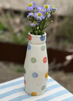Summer Polka Dot Small Milk Bottle