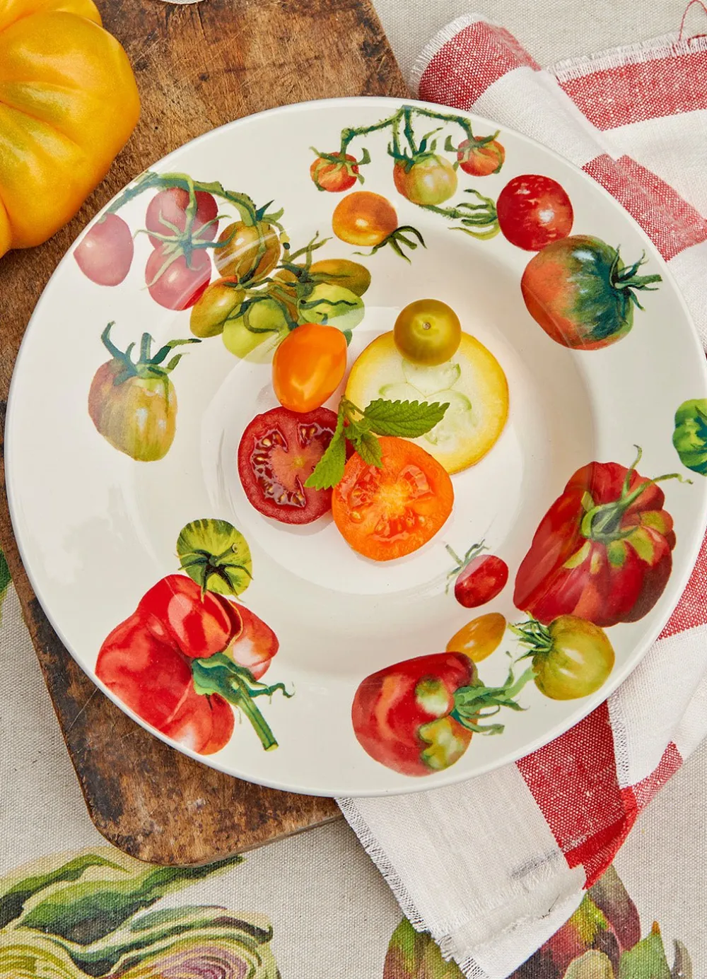 Tomatoes Soup Plate
