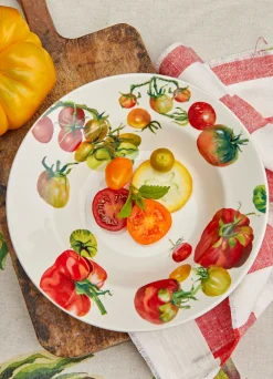Tomatoes Soup Plate - Set of 4
