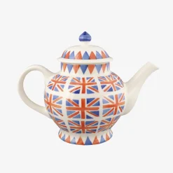 Union Jack 4 Mug Teapot