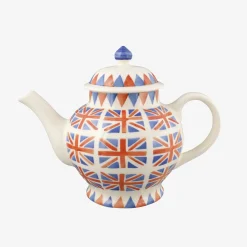 Union Jack 4 Mug Teapot