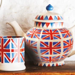 Union Jack 4 Mug Teapot