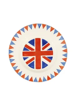 Union Jack Truly Great Medium Dinner Plate, 8.5 Inch