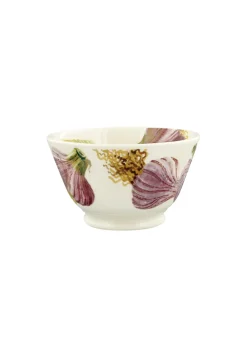 Vegetable Garden Garlic Small Old Bowl