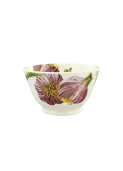 Vegetable Garden Garlic Small Old Bowl