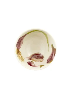 Vegetable Garden Garlic Small Old Bowl