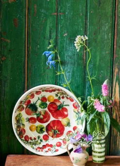 Vegetable Garden Tomatoes Medium Pasta Bowl