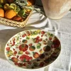 Vegetable Garden Tomatoes Medium Oval Platter