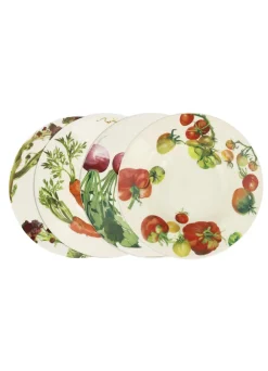 Vegetable Soup Plates - Set of 4