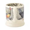 Wake Up, Rise & Shine Hen 1/2 Pint Mug
