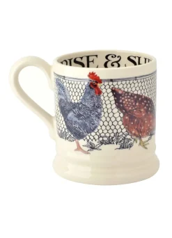 Wake Up, Rise & Shine Hen 1/2 Pint Mug