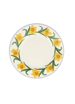 Windblown Daffodils Medium Dinner Plate, 8.5 Inch