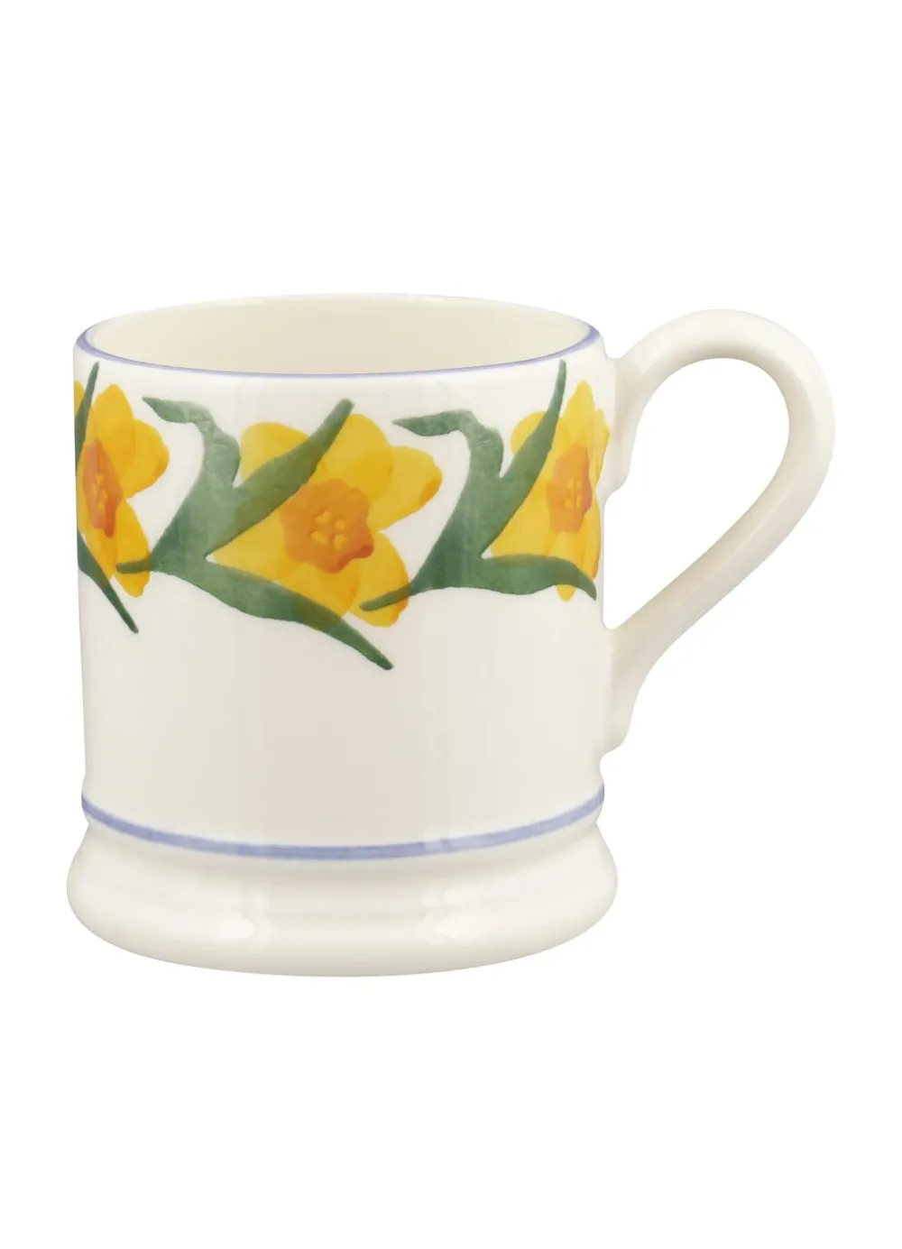 Windblown Daffodils 1/2 Pint Mug