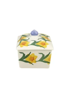 Windblown Daffodils Small Butter Dish